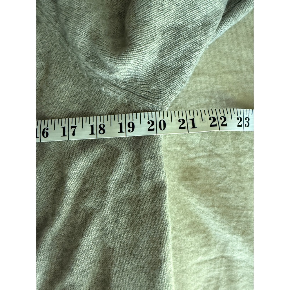 The Cashmere Project Gray 100% Cashmere Long Open Front Cardigan Small S - Picture 9 of 9